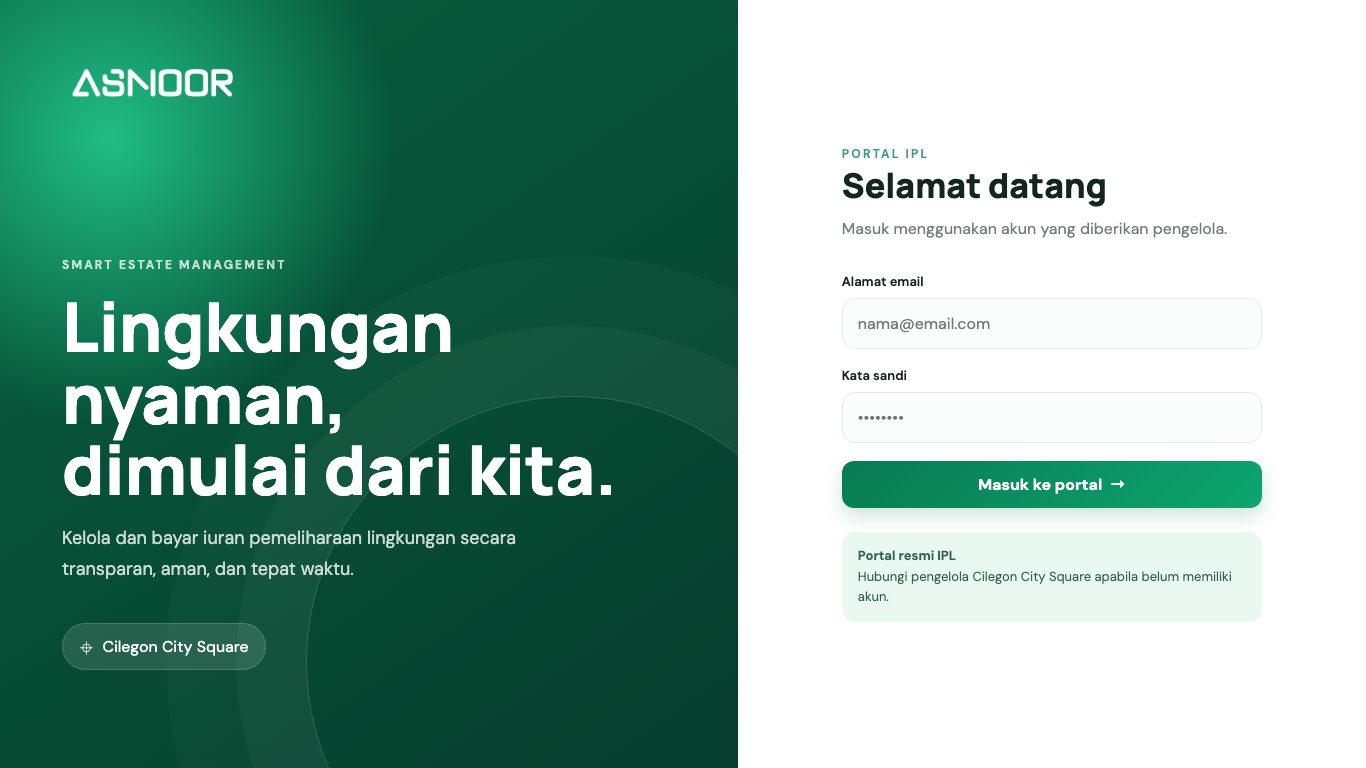 Tampilan terbaru portal CCS ARTTINOV