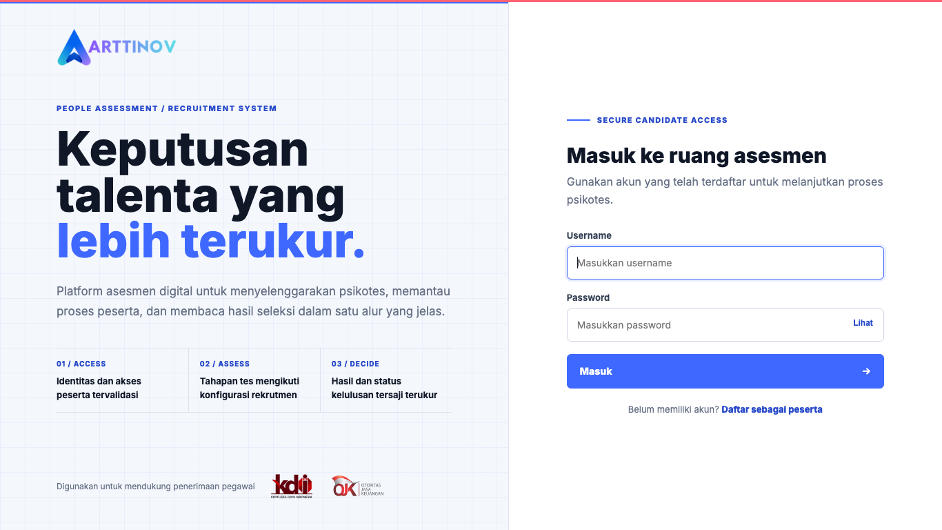 Tampilan terbaru Psikotes ARTTINOV